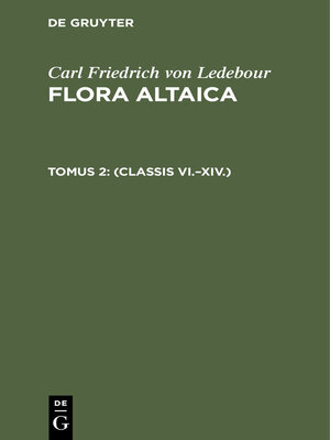 cover image of (Classis VI.–XIV.)